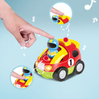 Colorful remote control cars for kids with lights
