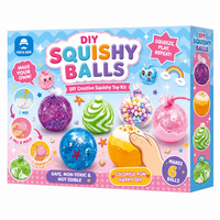 Colorful Materials for Creating DIY Squishy Balls
