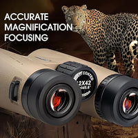 Compact binoculars for travel and outdoor use