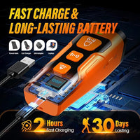 Compact Dog Training Accessory with Rechargeable Battery