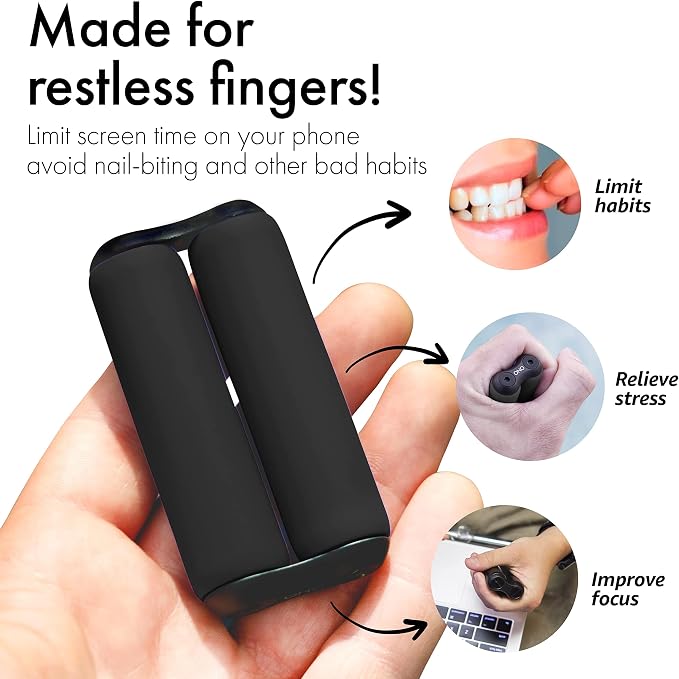 Compact fidget roller design for travel use