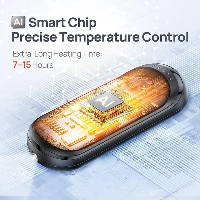 Compact Pocket Size Hand Warmer for Travel and Daily Use