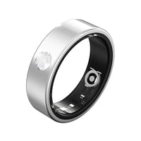 Compact wearable smart ring for fitness and wellness tracking