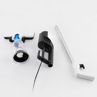 Compact home vacuum cleaner for floors and furniture