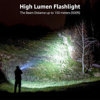 Compact Tactical LED Flashlight for Outdoor and Emergency Use
