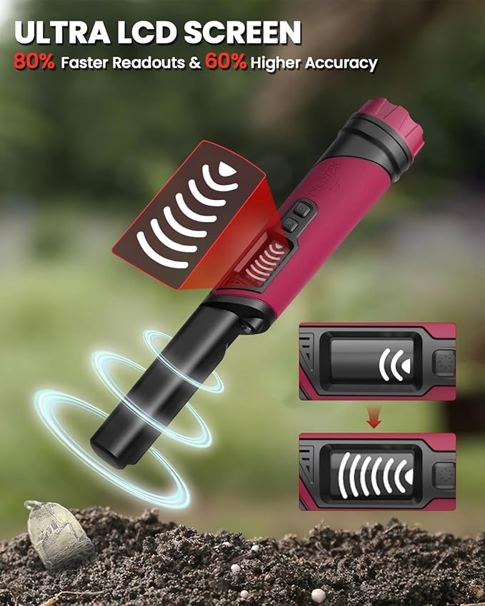 High Sensitivity Metal Detector Pinpointer for Accurate Detection