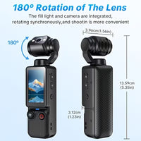 Compact Mini Camera for Travel and Vlogging