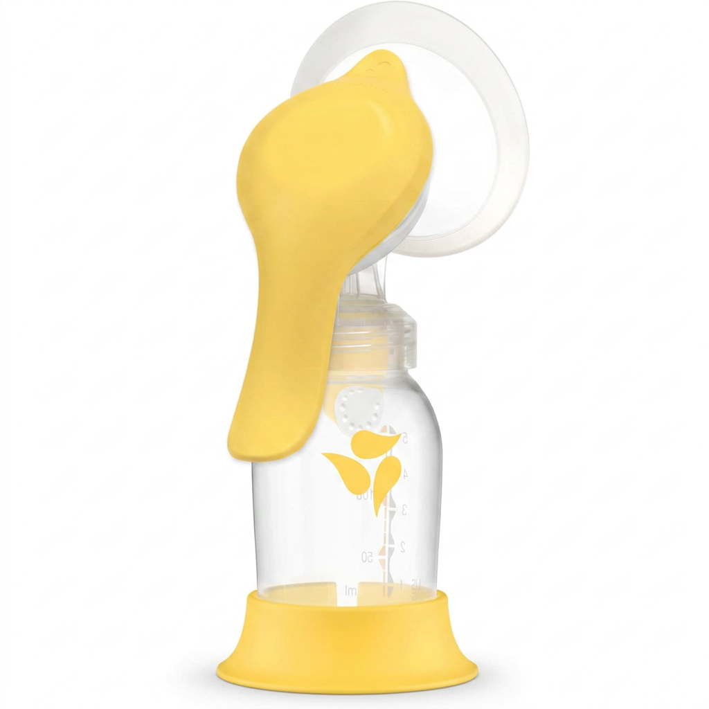 Compact mother care milk pump accessory for daily feeding support