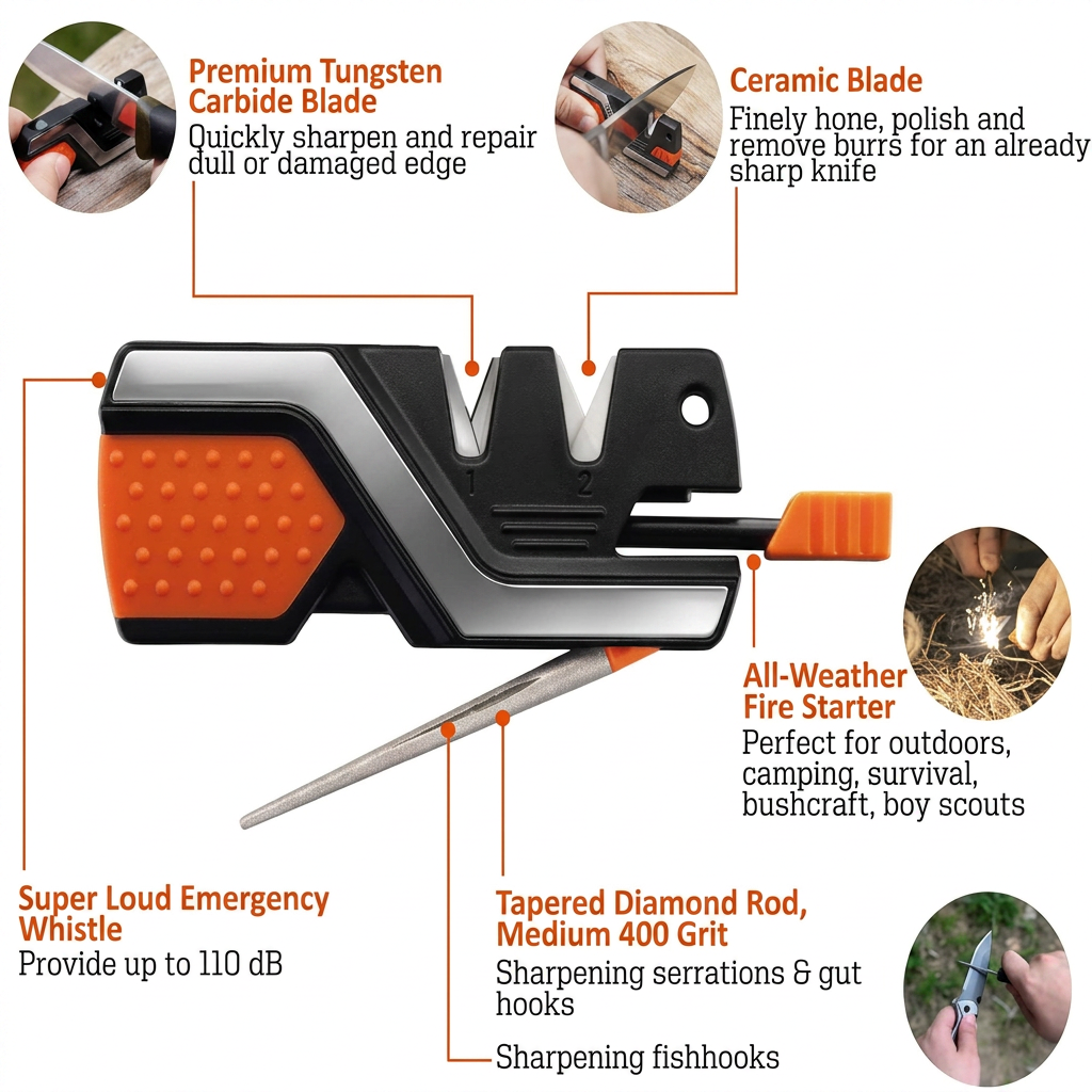 Compact multi-function outdoor accessory