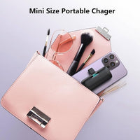 Compact power bank with USB C fast charging support