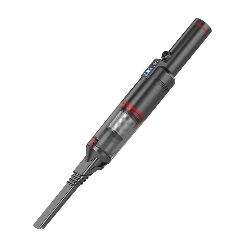 Compact rechargeable handheld vacuum cleaner for convenient cleaning