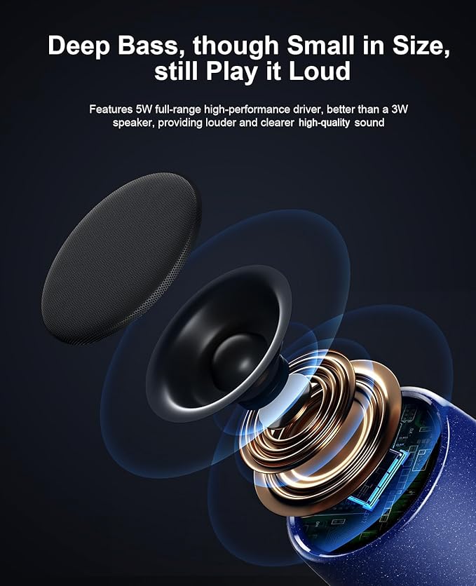 Compact Mini Bluetooth Speaker Portable Design