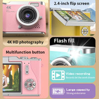 Compact digital camera for travel photography