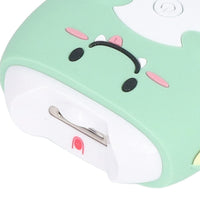 Compact newborn manicure tool with portable handheld construction for nail maintenance