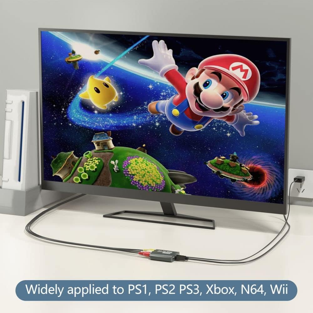 Composite To HDMI Converter Supporting 720p And 1080p