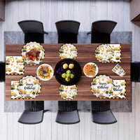  Construction birthday table decoration set with themed party supplies