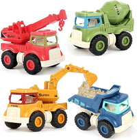Construction truck toys for kids sandbox vehicle set