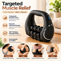 Portable body roller massager for everyday self-massage routines.
