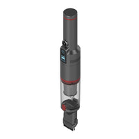 Cordless car interior vacuum for seats and floor areas
