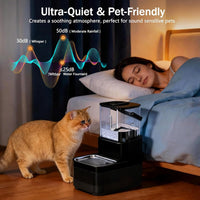 Cordless Pet Water Dispenser with Rechargeable Operation