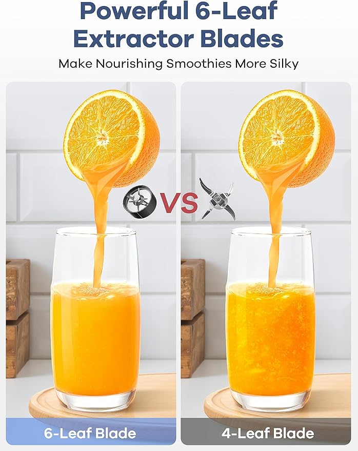 Countertop blender for smoothies, shakes, and fruit drinks