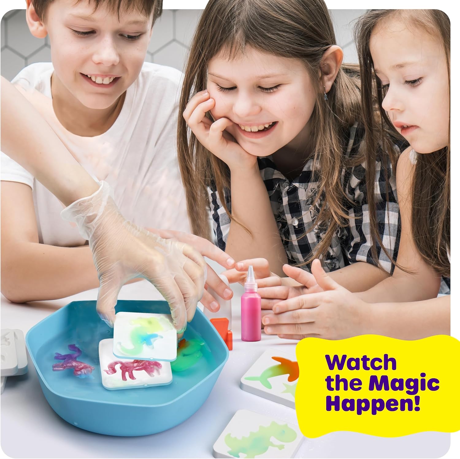 Crafting kit for kids to make squishy water pets, a fun and engaging DIY activity