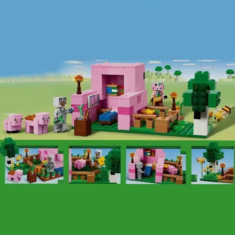 creative construction blocks set for kids learning and development