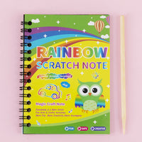 Creative graffiti scratch book for kids, perfect for kindergarten arts & crafts