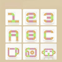 Creative track building blocks for indoor hands-on activity play