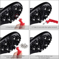 Cross-country running spikes for enhanced grip and performance