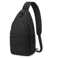 Trendy crossbody sling bag front view for women and men