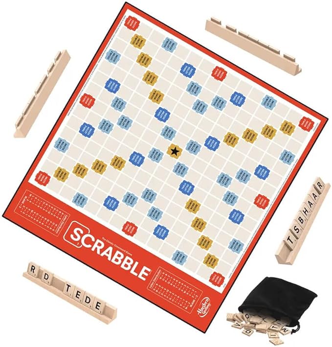 Crossword game for kids and family Scrabble edition