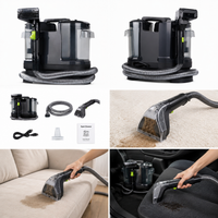 Fabric cleaning machine suitable for curtains and upholstery