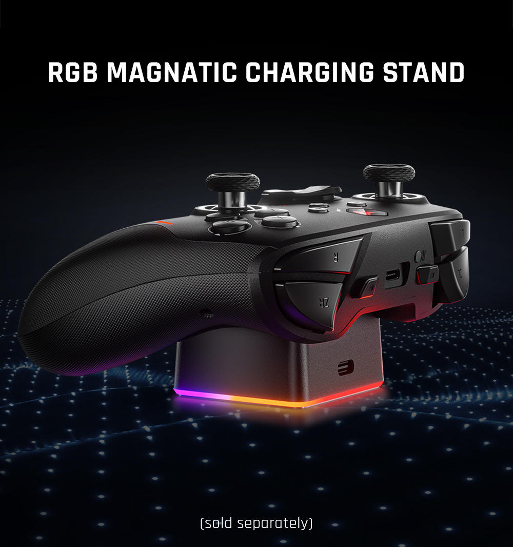Wireless controller with custom button support
