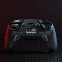 Wireless gamepad with customizable button layout for gaming