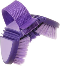 Horse care brush for stable grooming routines