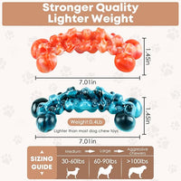 Dog play toy set for daily indoor pet activity