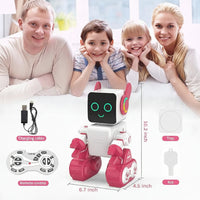 Dancing and music robot toy for indoor play