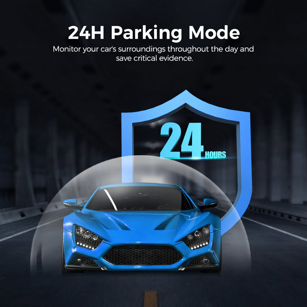 Dashboard video device for car use