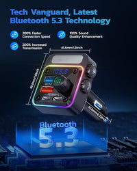 Deep Bass Car Music Player Adapter With USB Drive Support