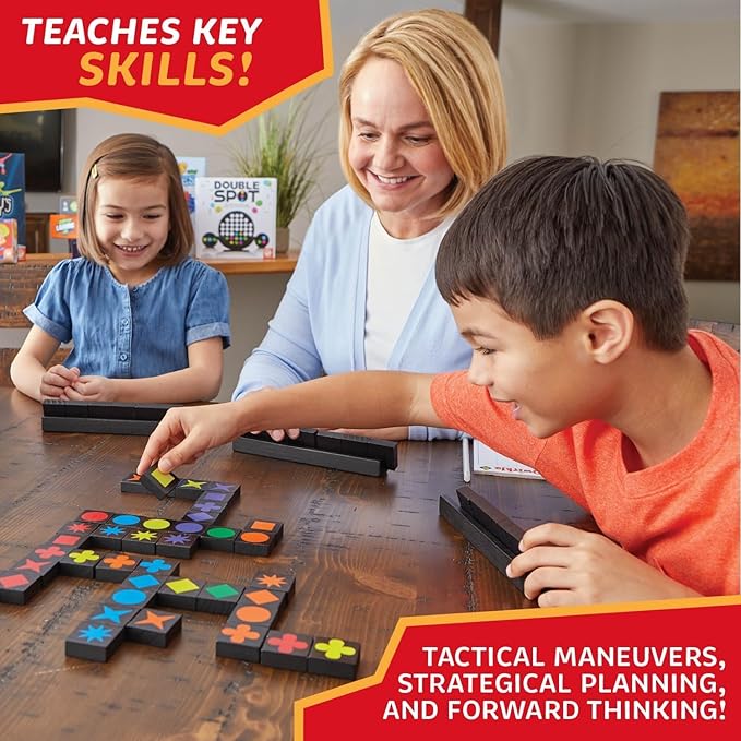 Deluxe Tile Matching Strategy game by MindWare with trays for easy piece management