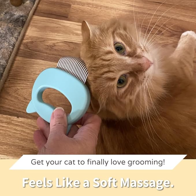 dematting pet grooming tool for cats, dogs, puppies, and bunnies