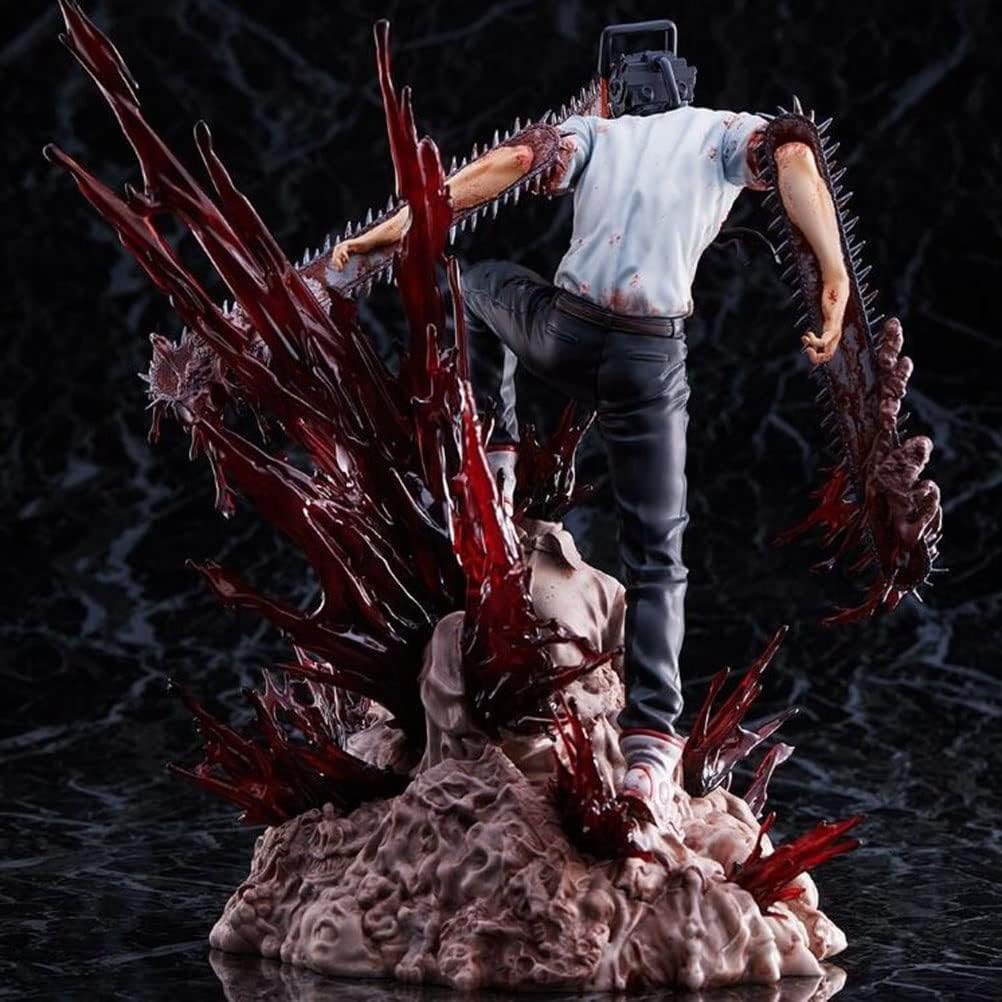 Denji Collectible Statue – Chainsaw Man 11-Inch PVC Figure for Display