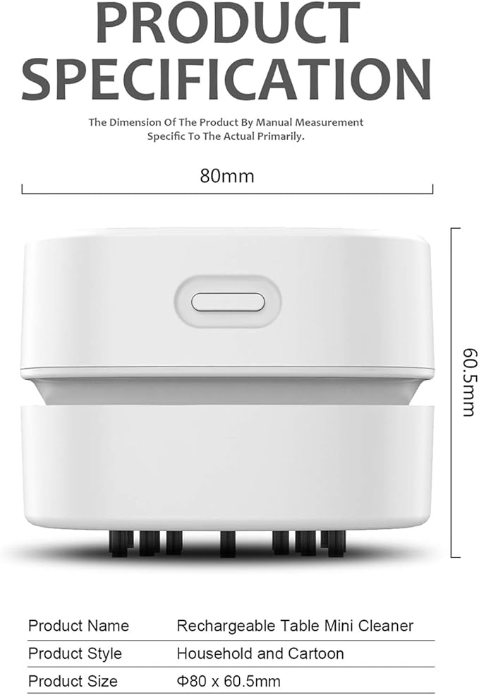 Efficient Desk Cleaning Mini Vacuum for Home, School, and Office Use.