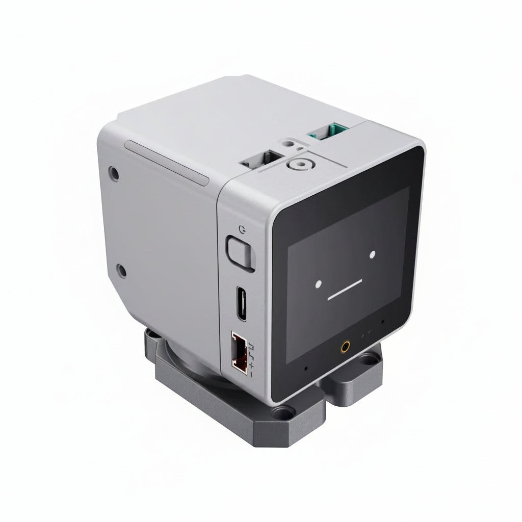 Compact desktop robot gadget for workspace