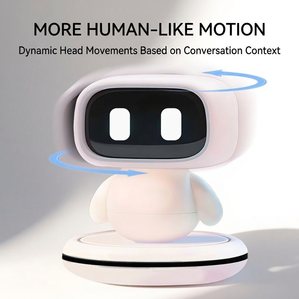 Compact desktop robot toy for kids