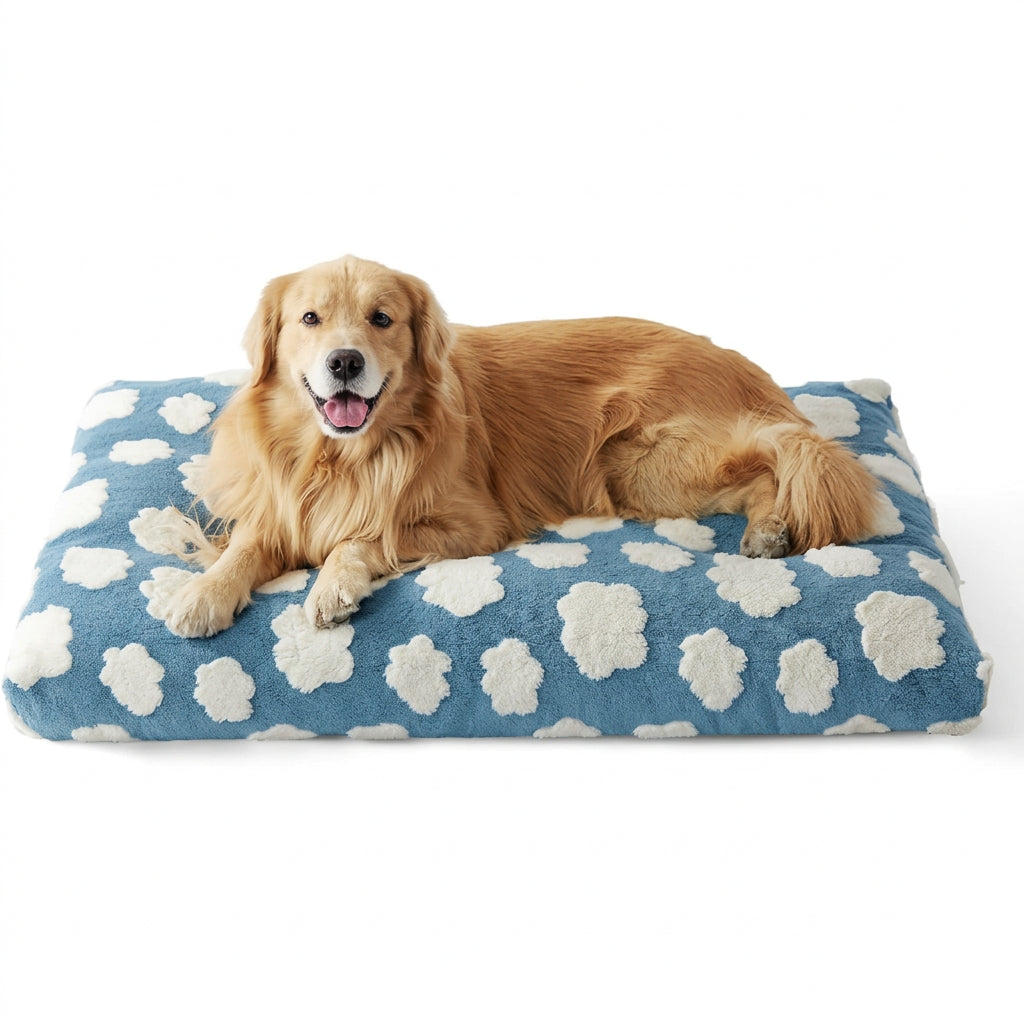 Detachable washable pet bed with removable cushion for easy cleaning