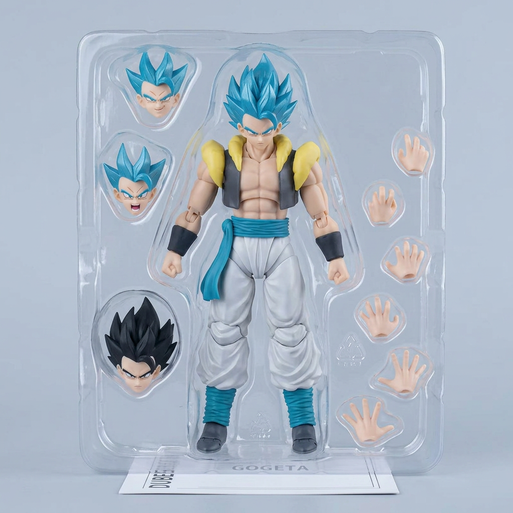 Detailed action figure collectible toy for display setups