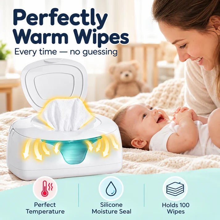 Multi-compartment diaper organizer for storing diapers, wipes and baby care essentials