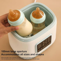 Digital baby milk warmer with adjustable control buttons